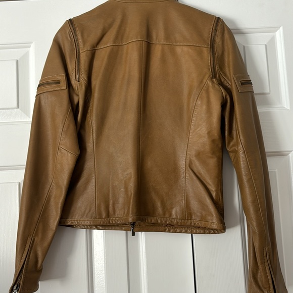 Leather motorcycle jacket - Picture 2 of 6